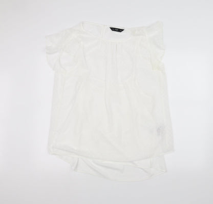 F&F Womens White   Basic T-Shirt Size 18