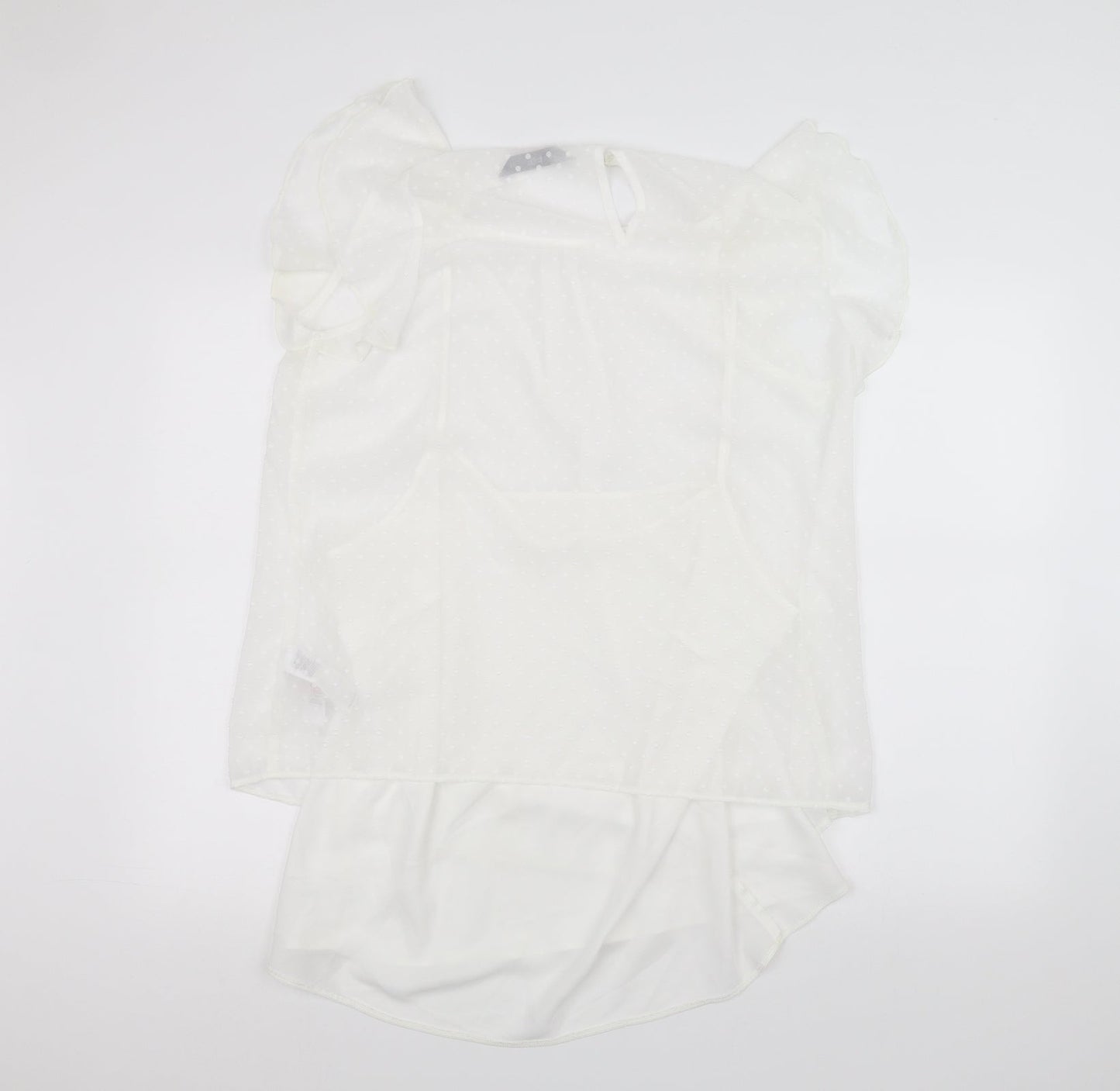 F&F Womens White   Basic T-Shirt Size 18