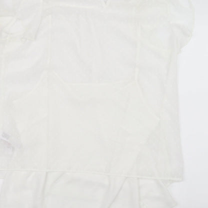 F&F Womens White   Basic T-Shirt Size 18