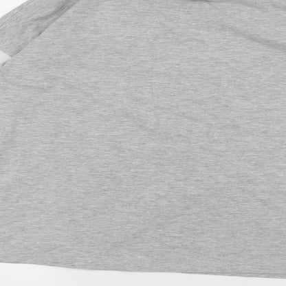 Preworn Girls Grey   Basic T-Shirt Size 15 Years  - this girl loves sleep