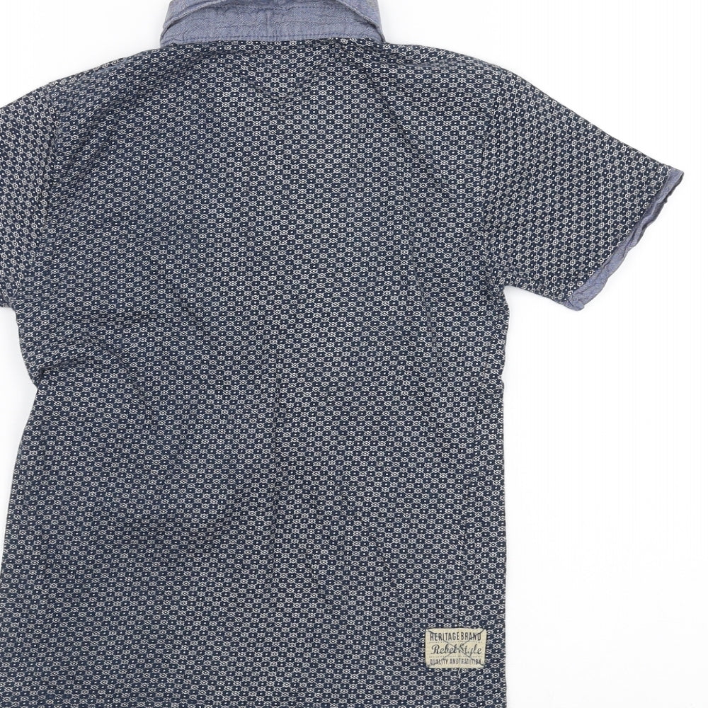 Rebel Girls Blue   Basic Polo Size 8-9 Years