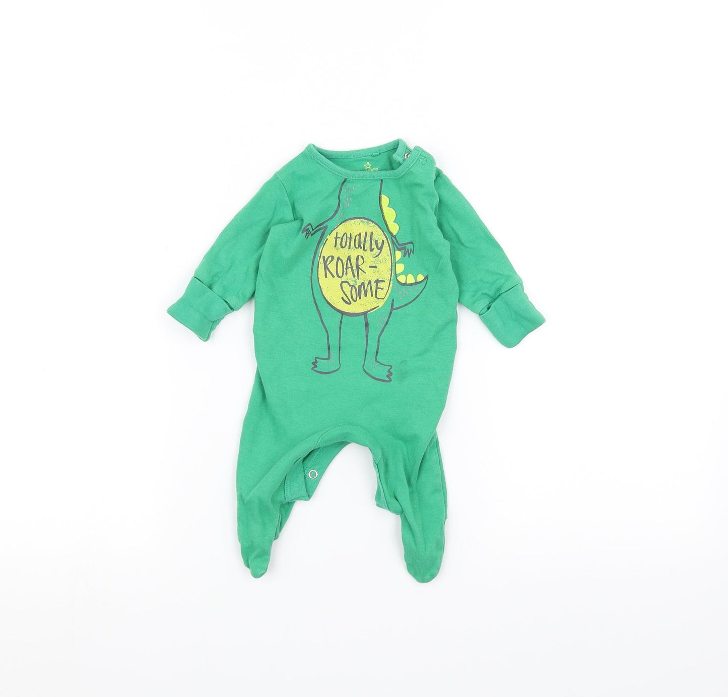 NEXT Baby Green   Babygrow One-Piece Size 0-3 Months