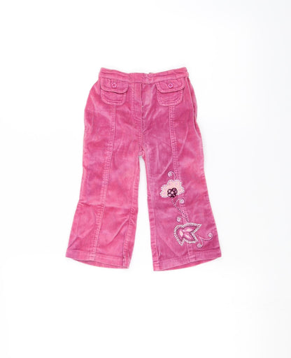 Earlydays Girls Pink   Sweatpants Trousers Size 9-12 Months
