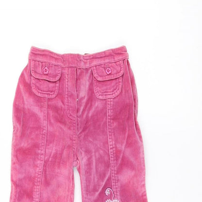 Earlydays Girls Pink   Sweatpants Trousers Size 9-12 Months