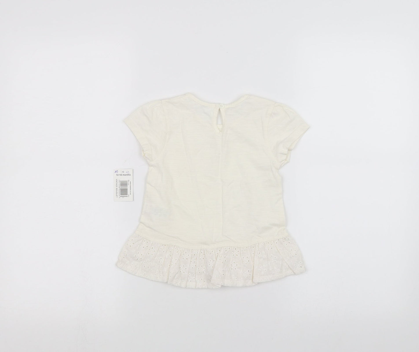 Matalan Baby White   A-Line  Size 12-18 Months