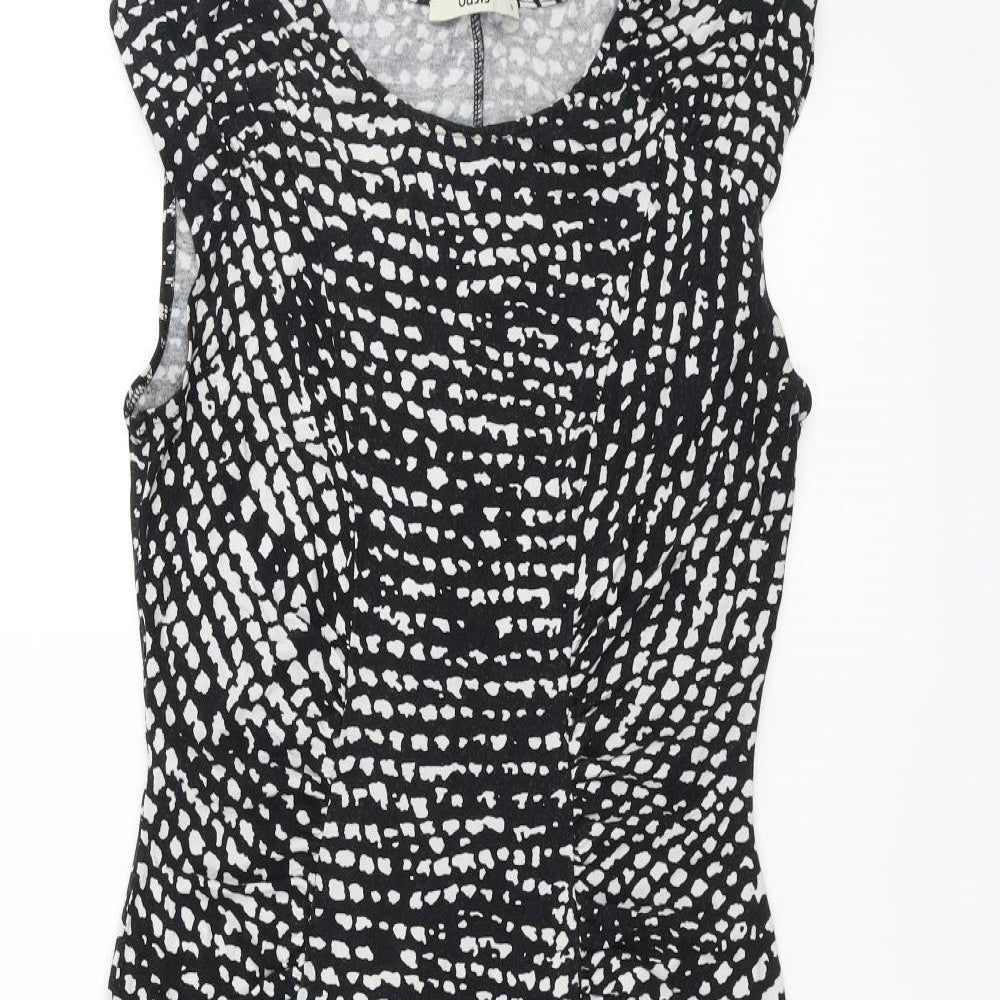 Oasis Womens Black   Pencil Dress  Size S