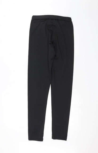 RHINO SKIN  Womens Black   Jogger Leggings Size L L27 in