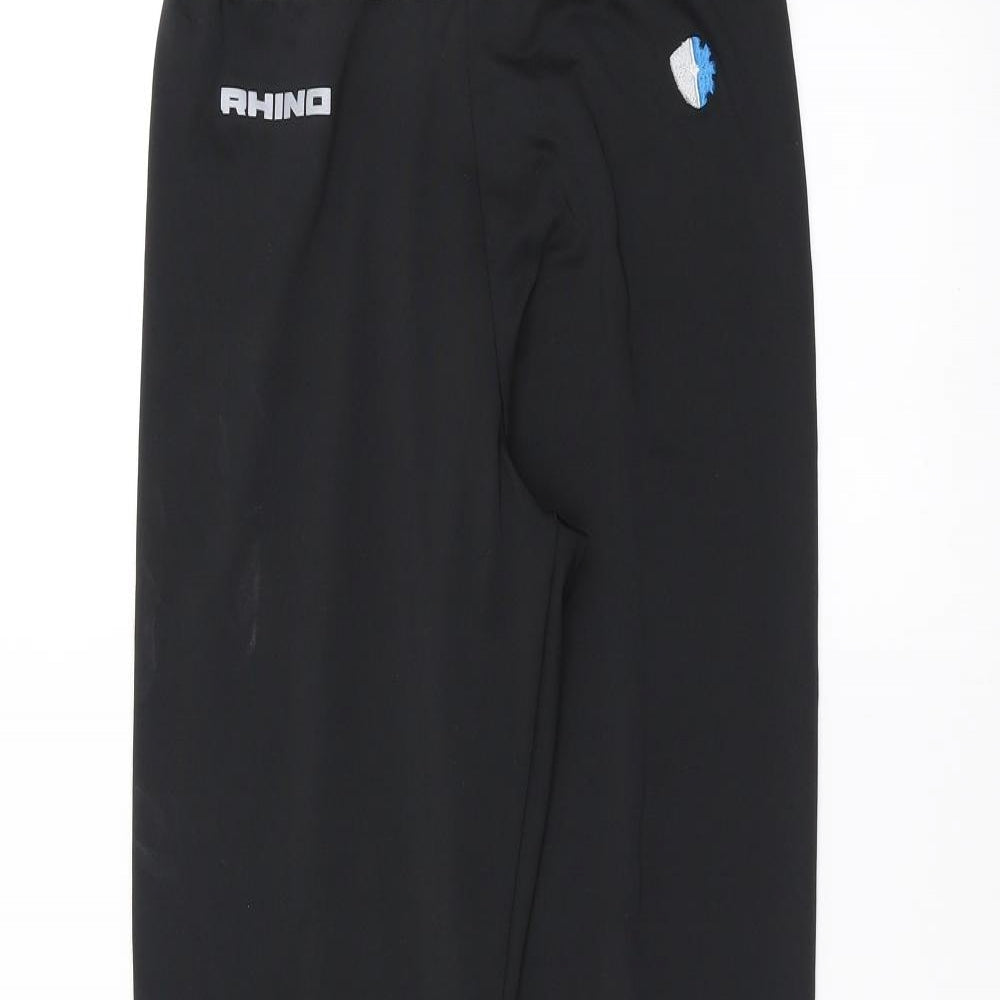 RHINO SKIN  Womens Black   Jogger Leggings Size L L27 in