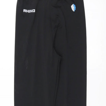 RHINO SKIN  Womens Black   Jogger Leggings Size L L27 in