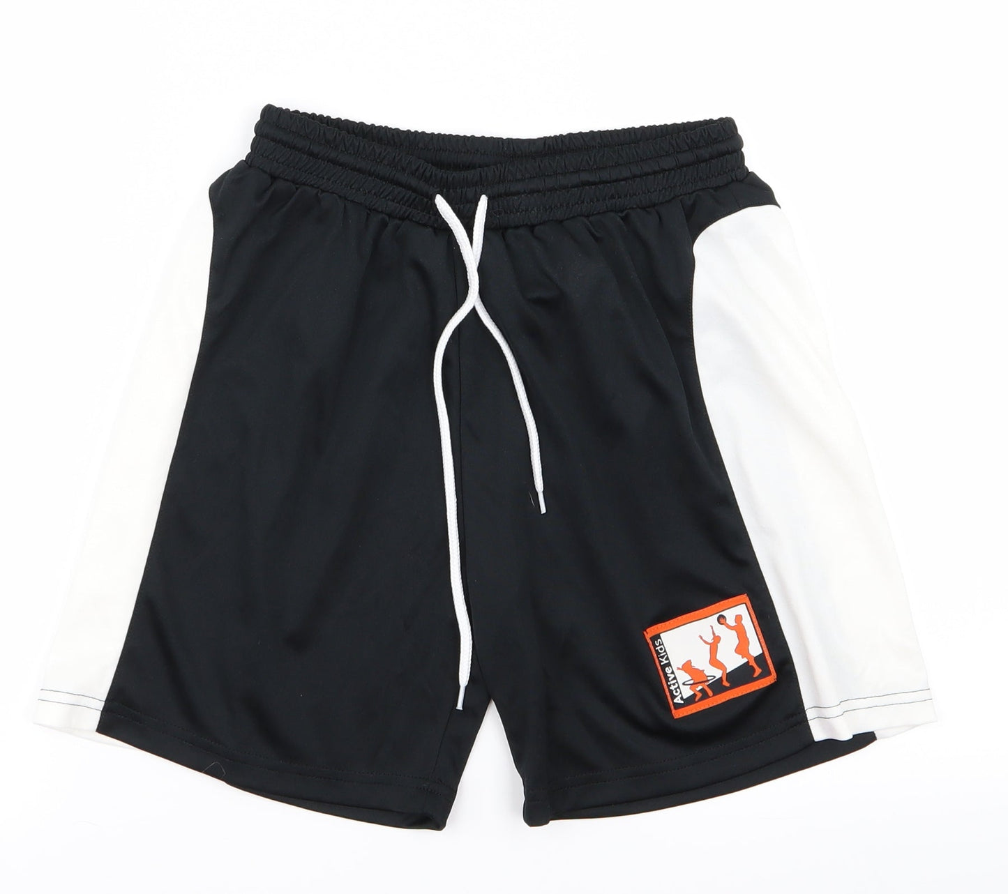 Preworn Boys Black   Sweat Shorts Size M
