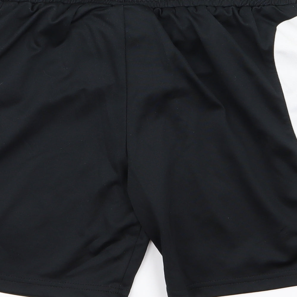 Preworn Boys Black   Sweat Shorts Size M
