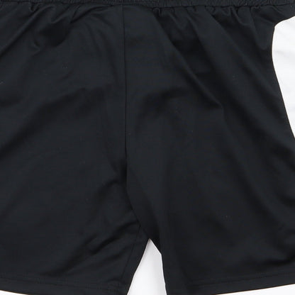 Preworn Boys Black   Sweat Shorts Size M