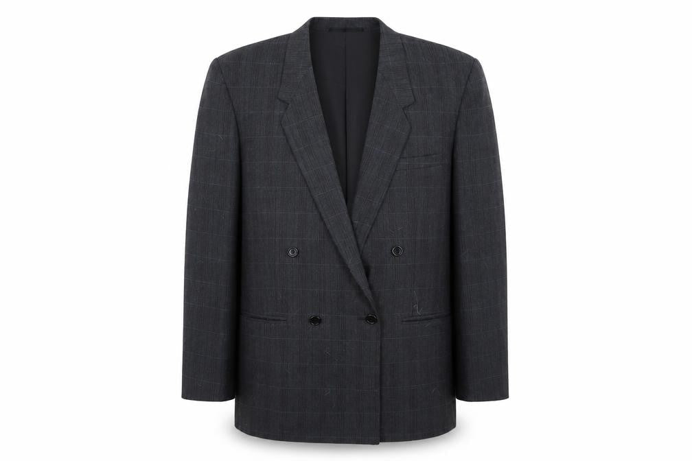 Mens UK Size L Burton Black Overcoat