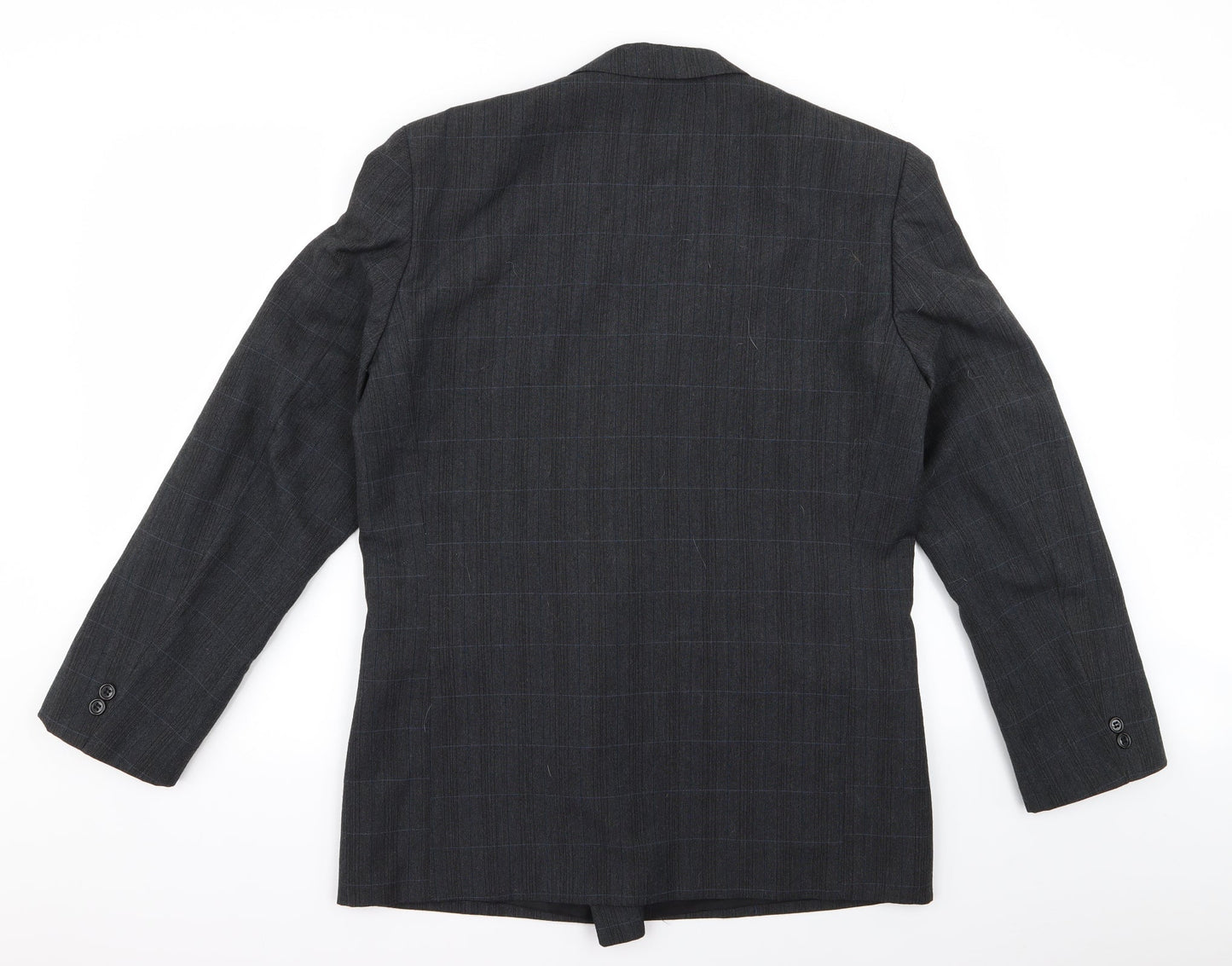 Mens UK Size L Burton Black Overcoat