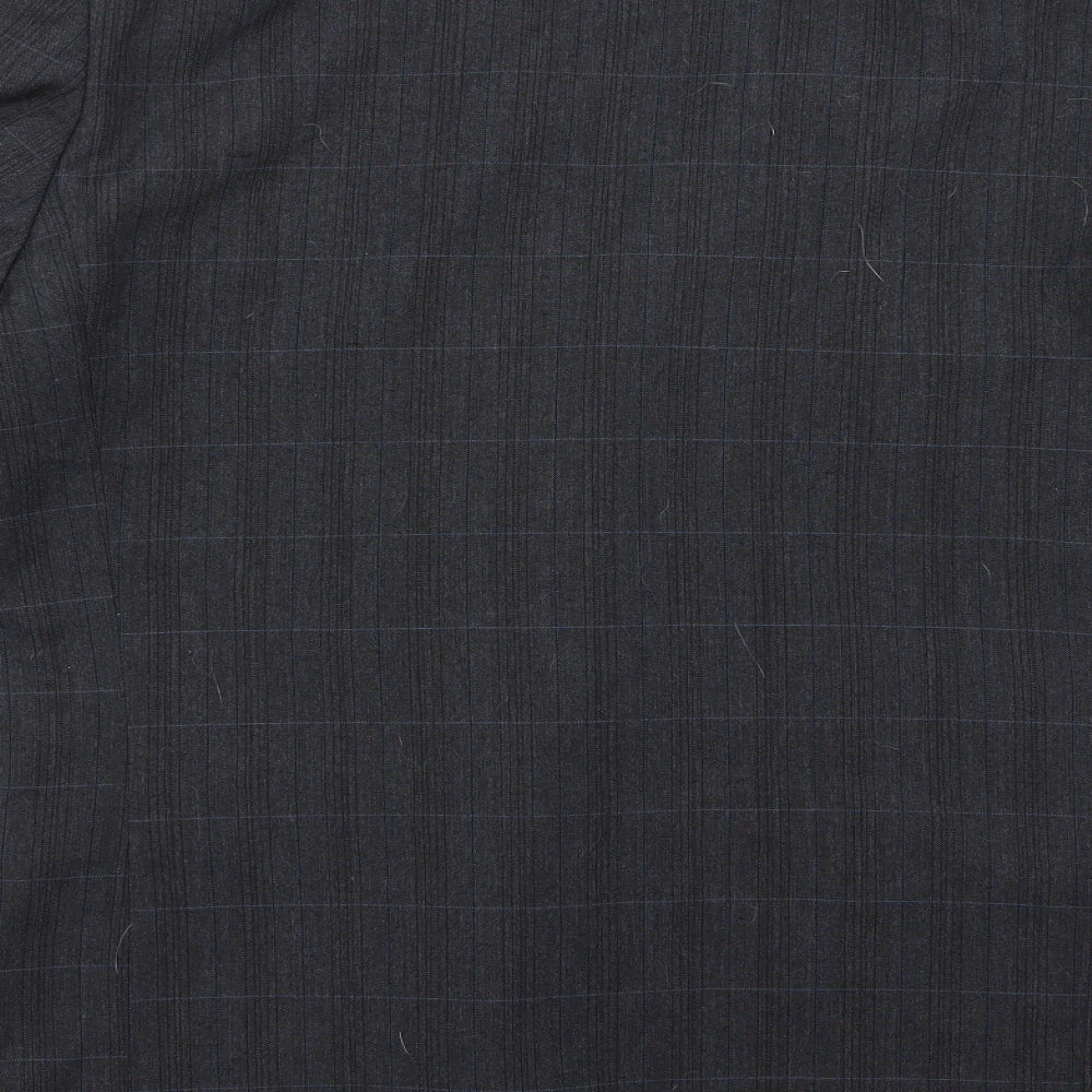 Mens UK Size L Burton Black Overcoat