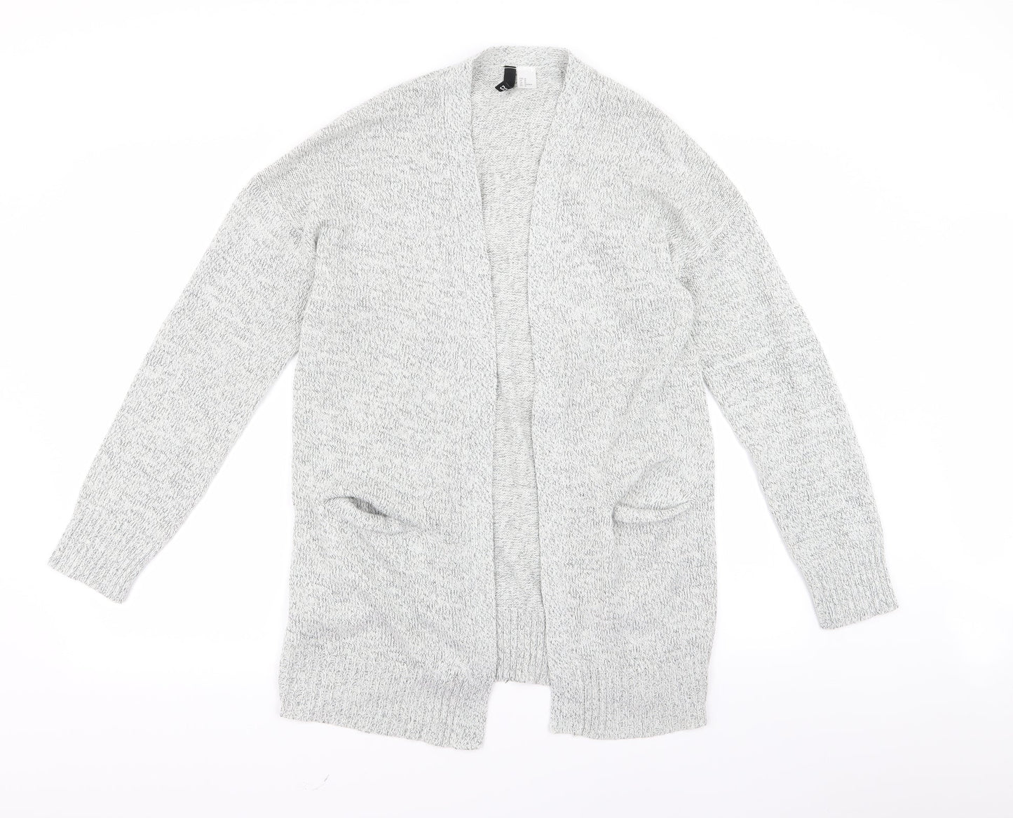 Divided Womens Grey   Cardigan Jumper Size M