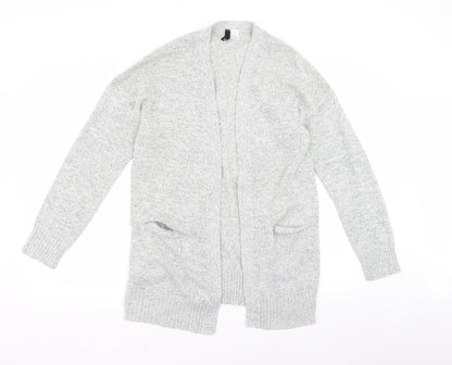 Divided Womens Grey   Cardigan Jumper Size M