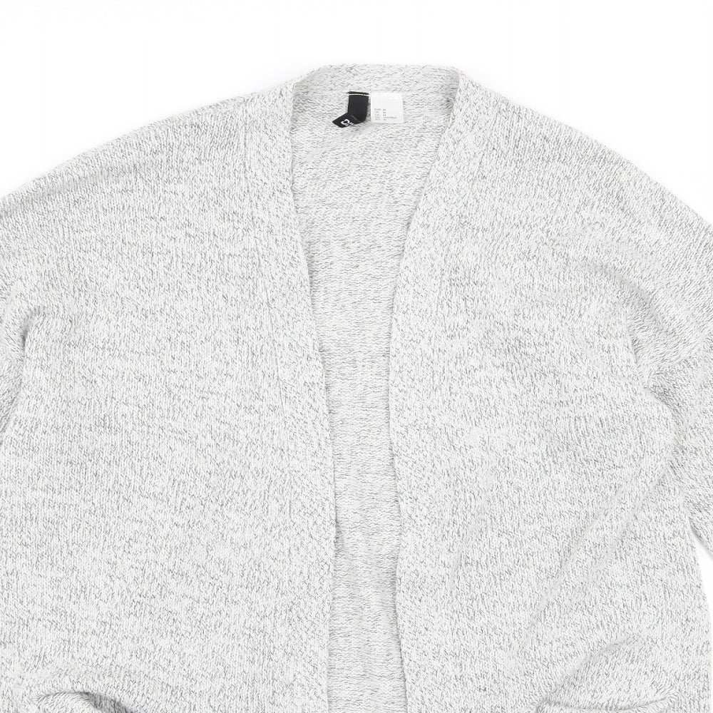 Divided Womens Grey   Cardigan Jumper Size M