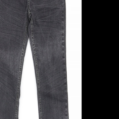 chickster Womens Grey   Tapered Jeans Size 8 L29 in