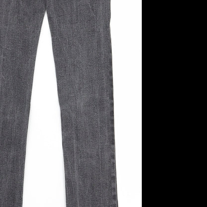 chickster Womens Grey   Tapered Jeans Size 8 L29 in