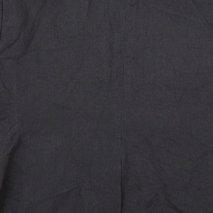 H&M Womens Grey   Trench Coat Coat Size 34