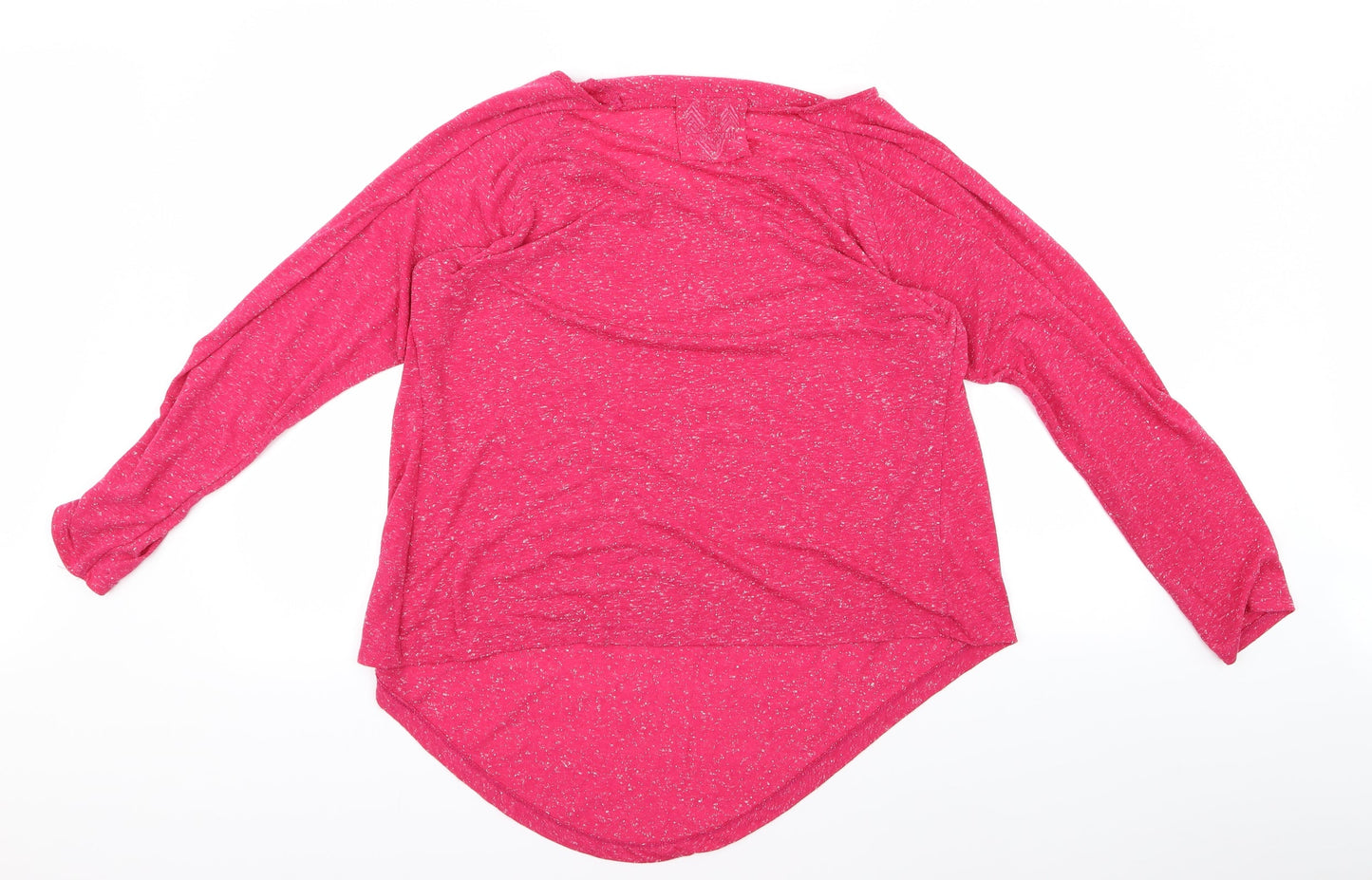 Womens UK Size 12 Preworn Pink Basic T-Shirt