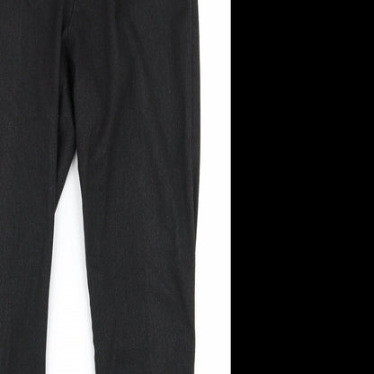 George Mens Black   Trousers  Size 16 L24 in
