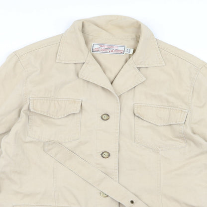 New Look Womens Beige   Trench Coat Coat Size M