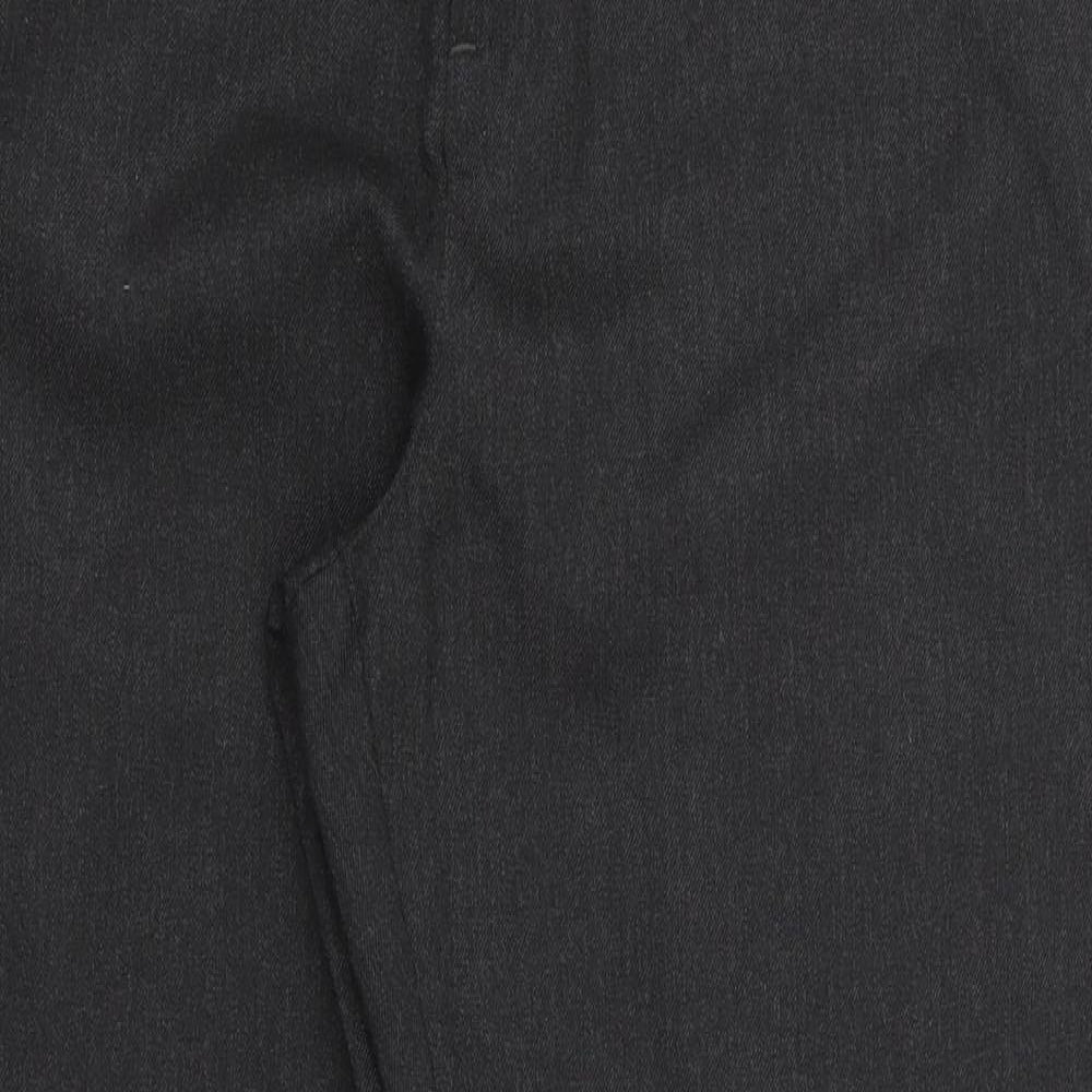 George Mens Black   Trousers  Size 16 L24 in
