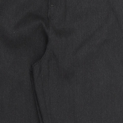 George Mens Black   Trousers  Size 16 L24 in