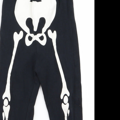 George Boys Black   Jogger Trousers Size 2 Years