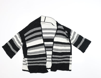 Nutmeg Womens Multicoloured Striped  Cardigan Jumper Size 14