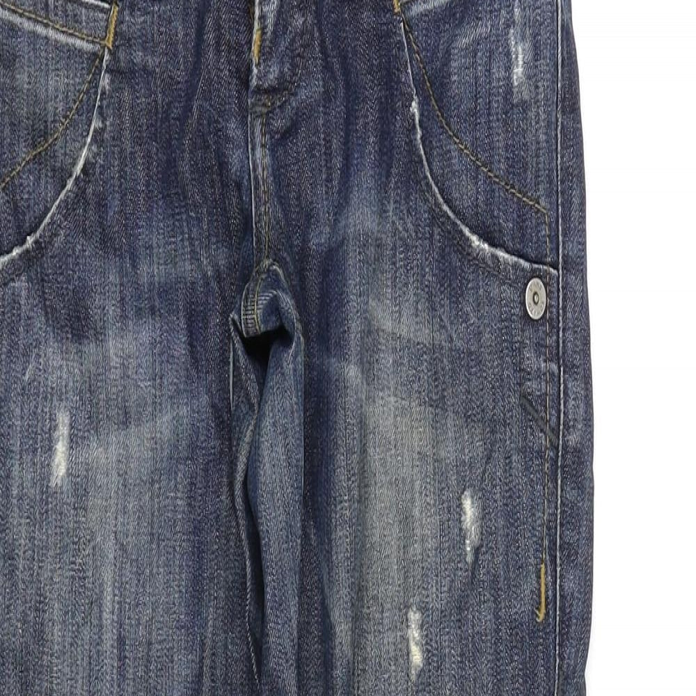 Edward Womens Blue  Denim Straight Jeans Size 26 in L28 in
