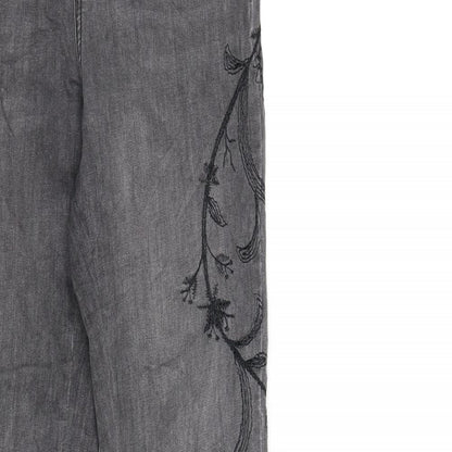 Womens UK Size XS Pieces Regular Fit Skinny Black Jeans