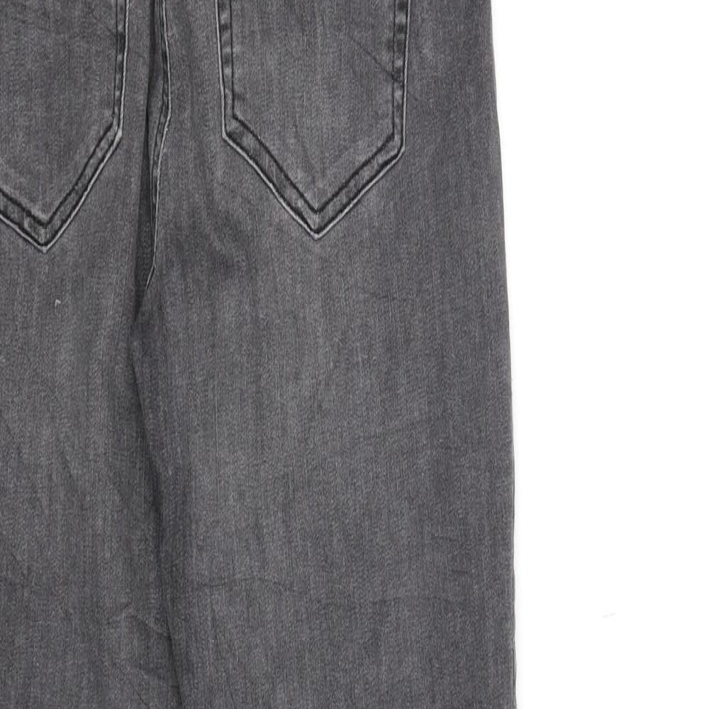 Womens UK Size XS Pieces Regular Fit Skinny Black Jeans