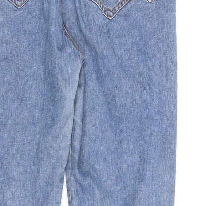 Womens UK Size 30 in Preworn Regular Fit Straight Blue Jeans
