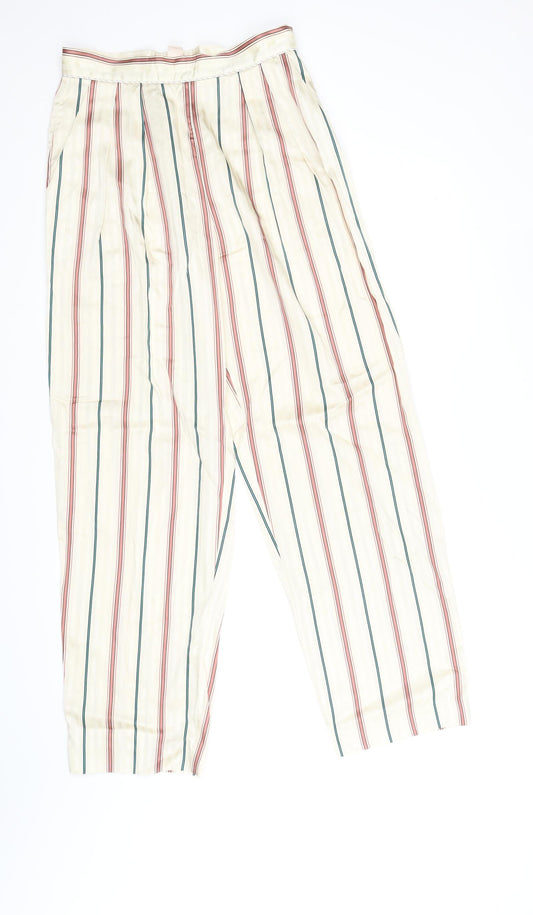 Womens UK Size 8 H&M Regular Fit  Multicoloured Trousers
