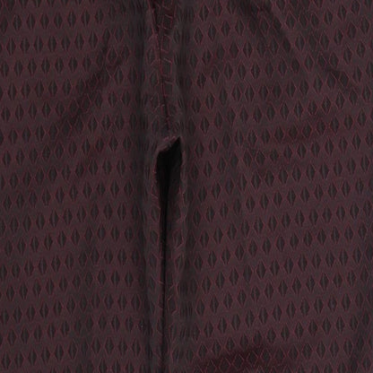 Miss Selfridge Womens Red Polka Dot  Trousers  Size 10 L26 in