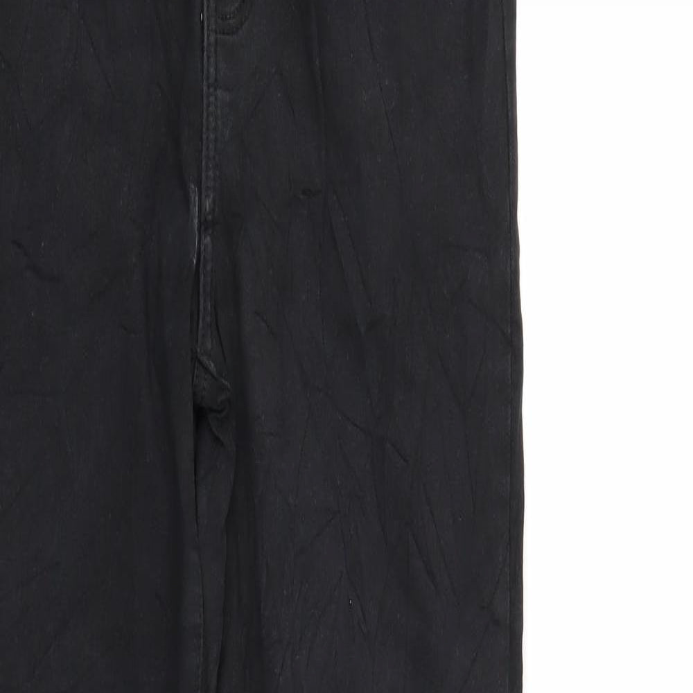 Smart Womens Black  Denim Skinny Jeans Size 10 L29 in