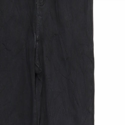 Smart Womens Black  Denim Skinny Jeans Size 10 L29 in