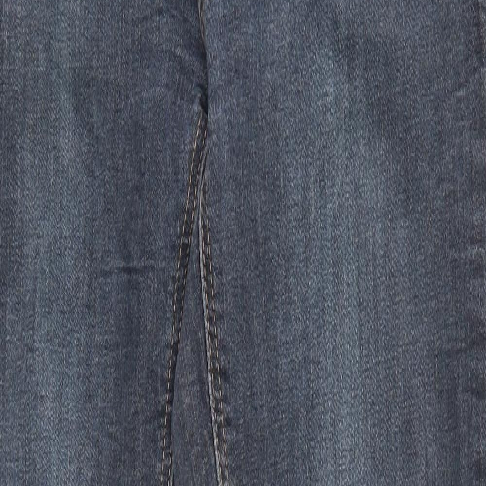 New Look Womens Blue  Denim Tapered Jeans Size 10 L27 in