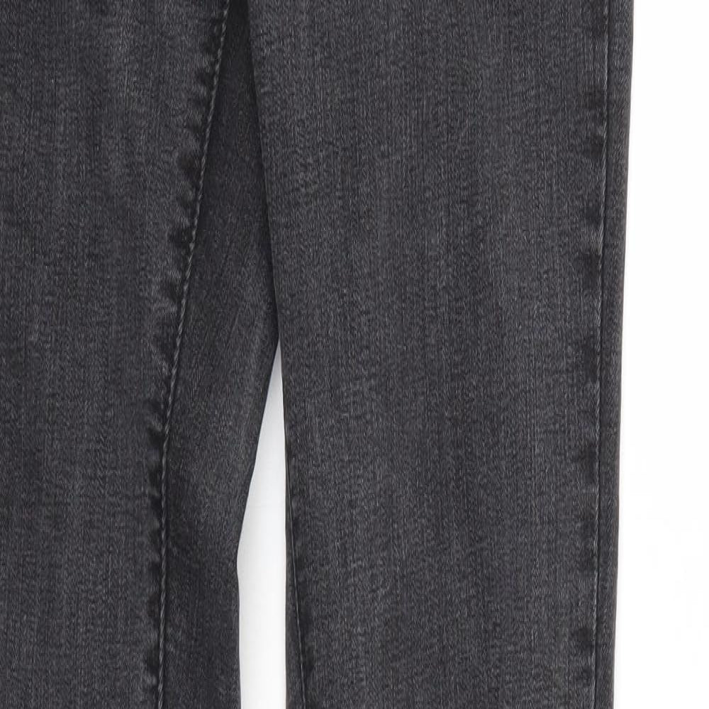 711 Mens Black  Denim Skinny Jeans Size 28 L31 in