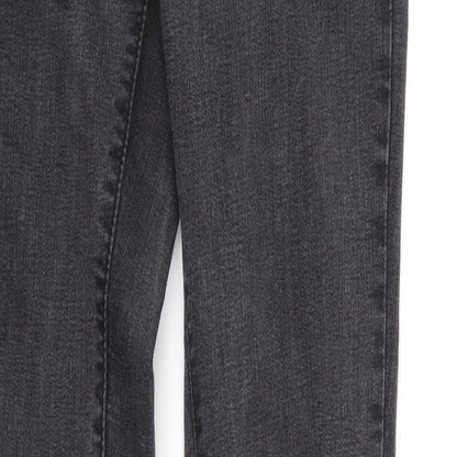 711 Mens Black  Denim Skinny Jeans Size 28 L31 in