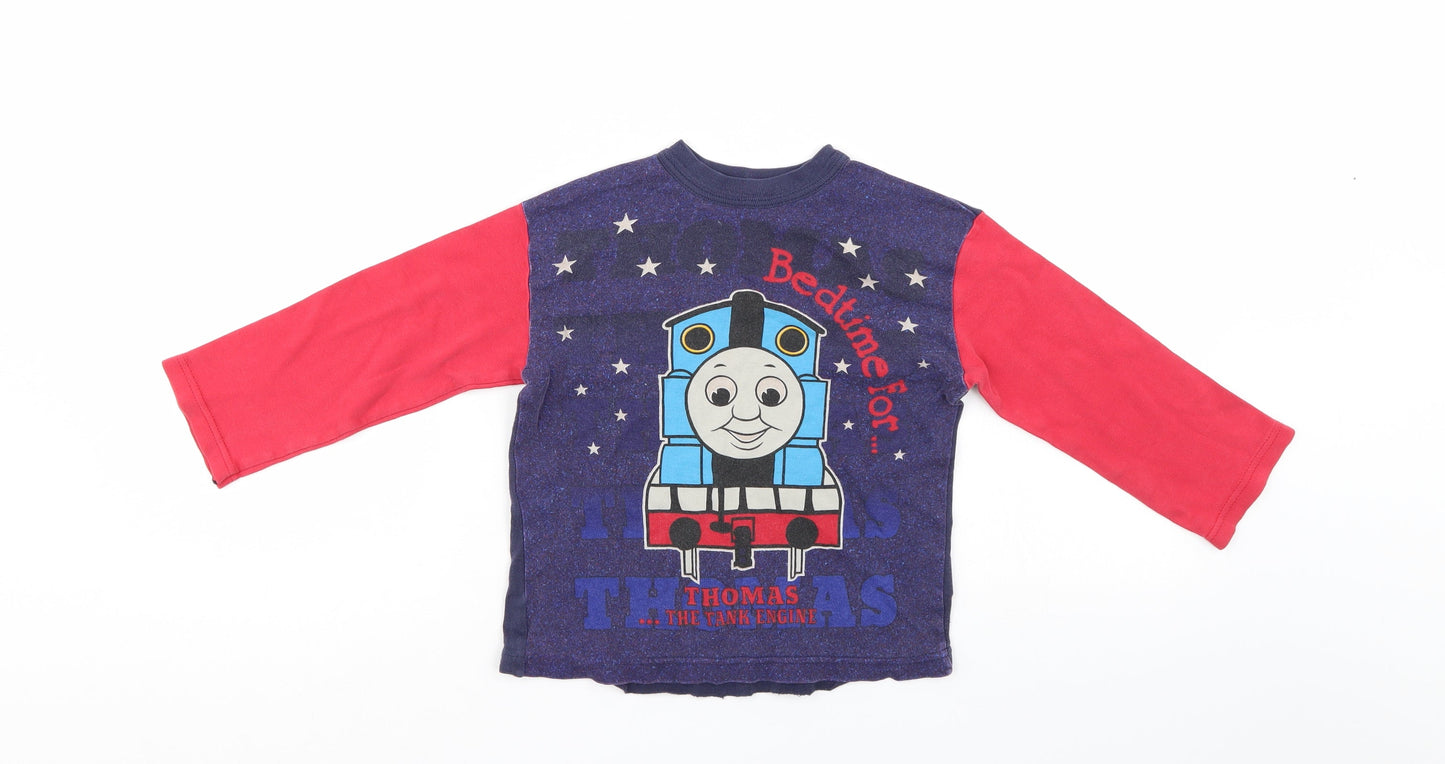 Mothercare Boys Multicoloured    Pyjama Top Size 3-4 Years  - Thomas the Tank Engine