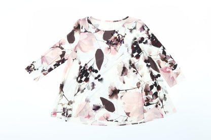 Preworn Womens Multicoloured Floral  Basic Blouse