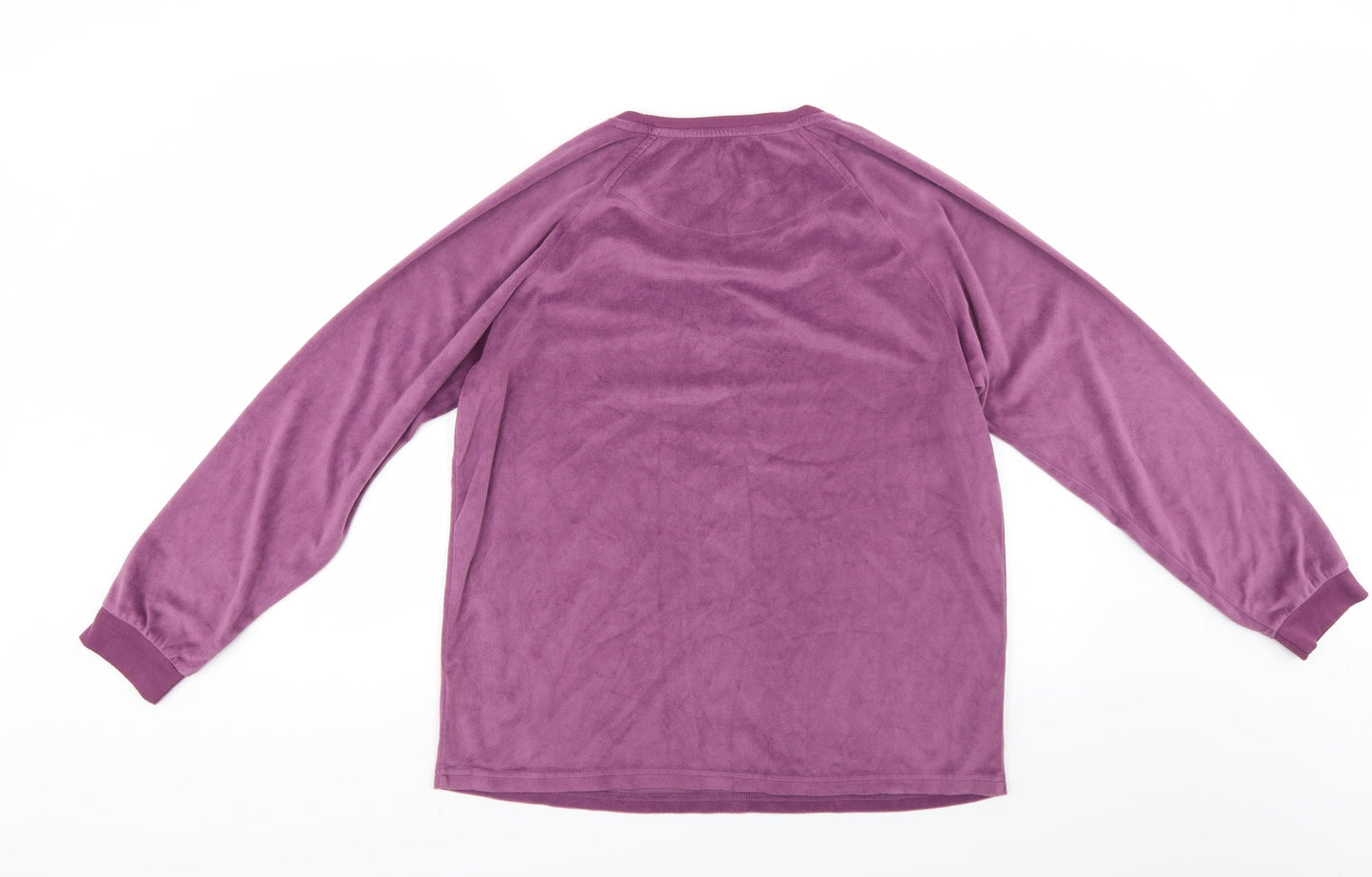 love to lounge Womens Purple   Pullover Sweatshirt Size 14