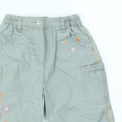 /mothercare Baby Grey   Cargo Trousers Size 9-12 Months