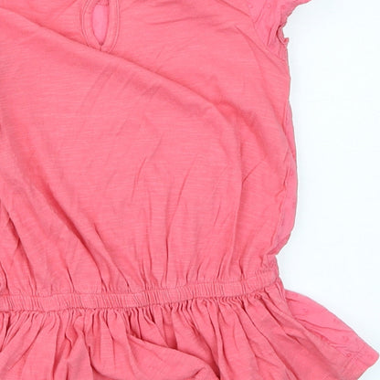 NEXT Girls Pink   Basic T-Shirt Size 2-3 Years