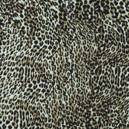 Primark Womens Brown Animal Print  Basic Blouse Size 18