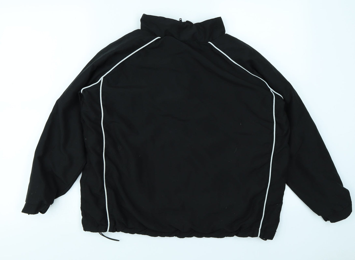 Finden Hales Boys Black   Windbreaker Jacket Size 11-12 Years